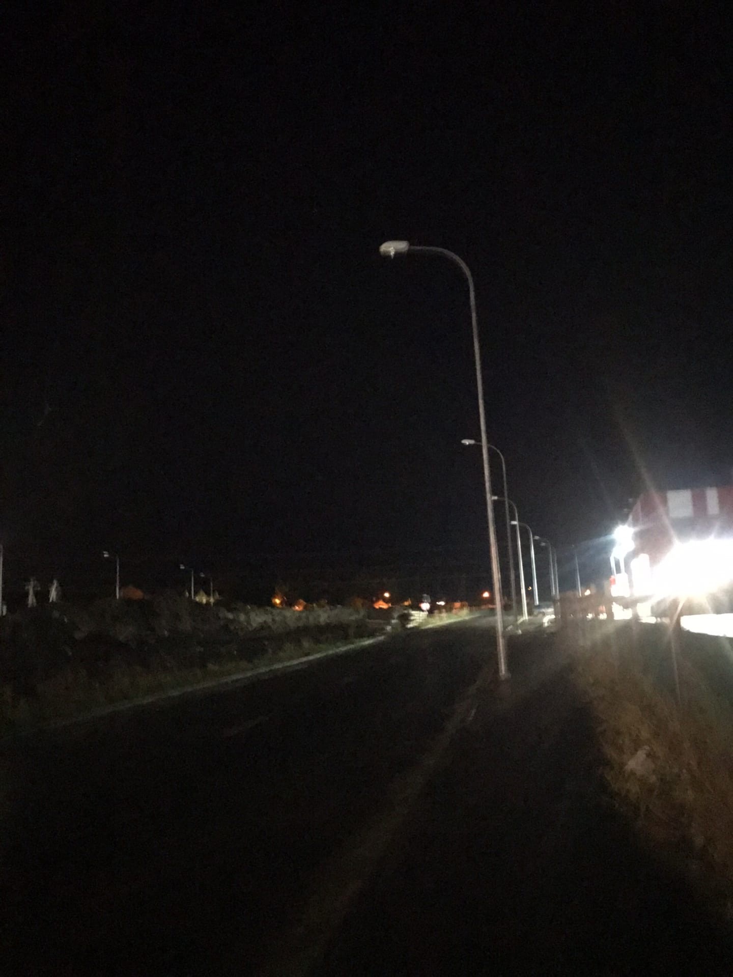 В Пензе рядом со школой №78 не горит ни один фонарь