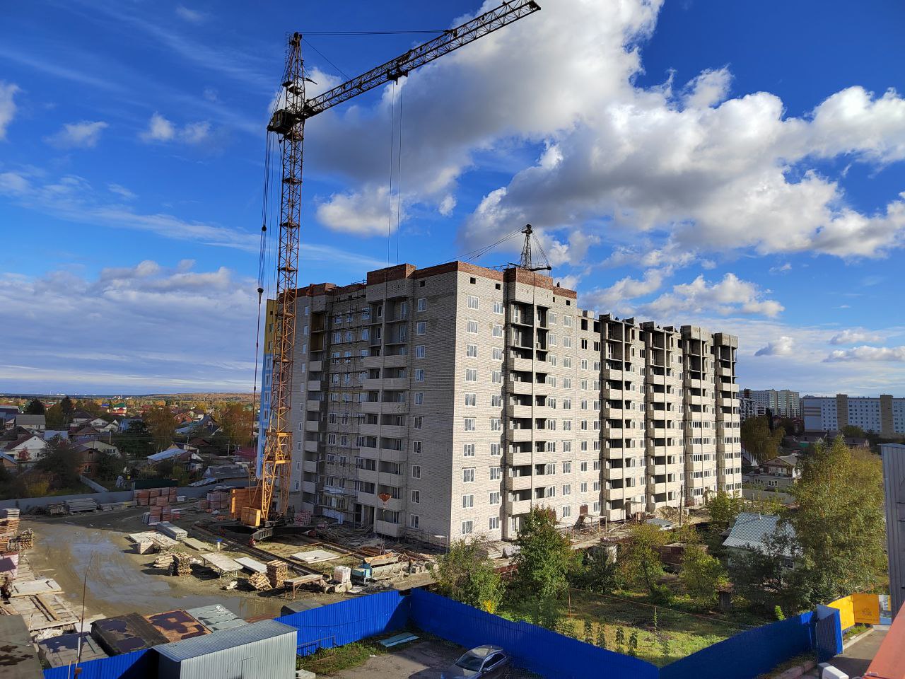 Строительство жилого дома "Утро" в Пензе вышло на финишную прямую