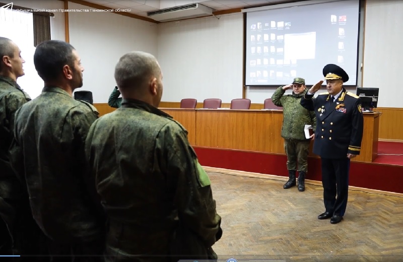 Николай Кондратюк посетил пензенских мобилизованных военнослужащих