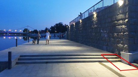 В Пензе на набережной Суры хотят сделать дополнительные пандусы