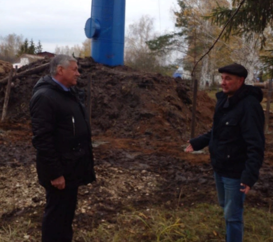 Завершается строительство водонапорной башни в Нижнеломовском районе