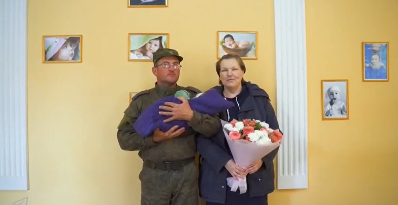 У мобилизованного жителя Нижнего Ломова родился сын