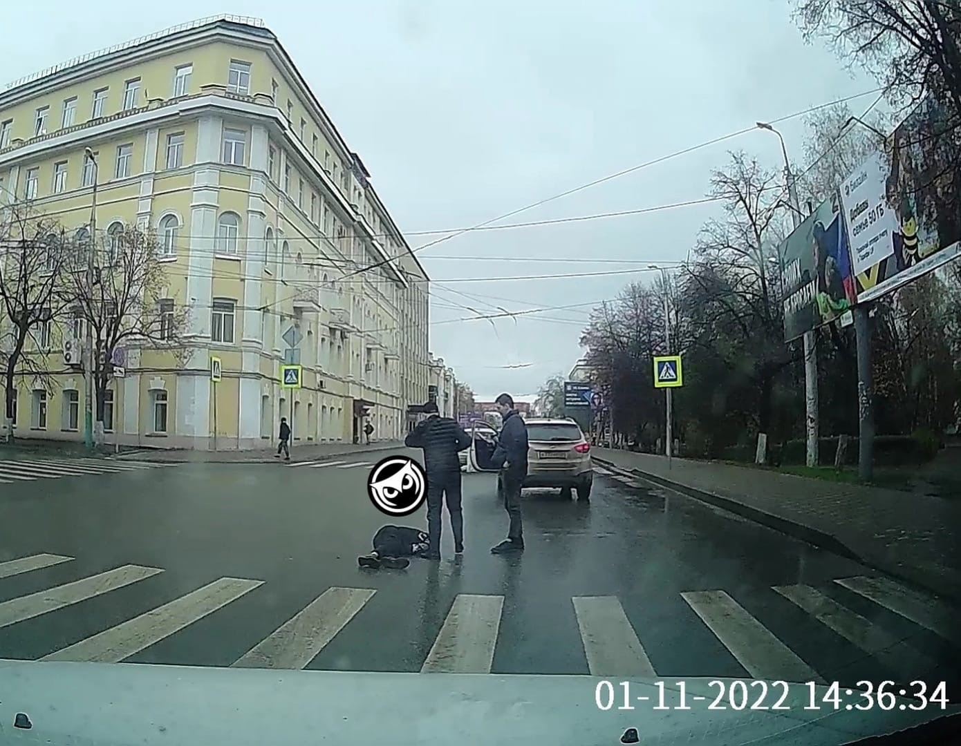 В Пензе на улице Октябрьской сбили пешехода