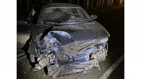 В Пензенской области на трассе столкнулись четыре автомобиля