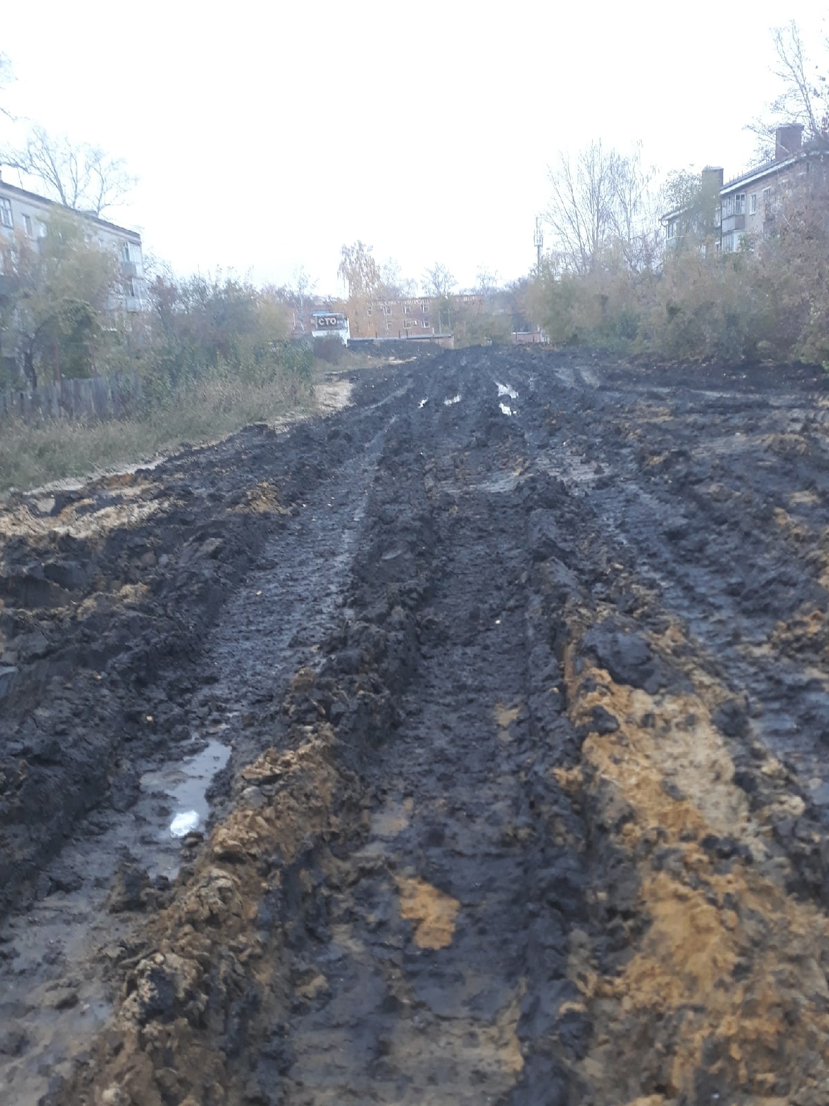 В мэрии ответили пензенцам, когда восстановят дорогу на улице Крупской