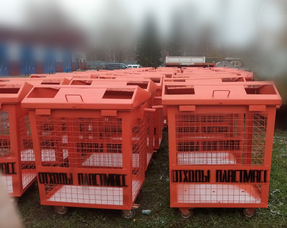 В Пензенскую область привезли первую партию контейнеров для раздельного сбора ТКО