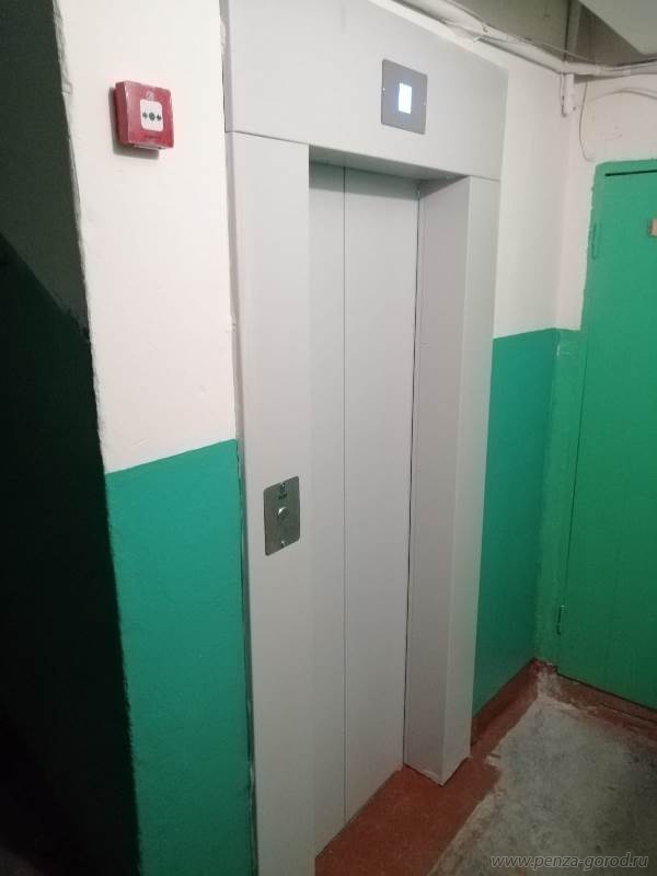 В Пензе на ГПЗ в двух многоквартирных домах установили новые лифты