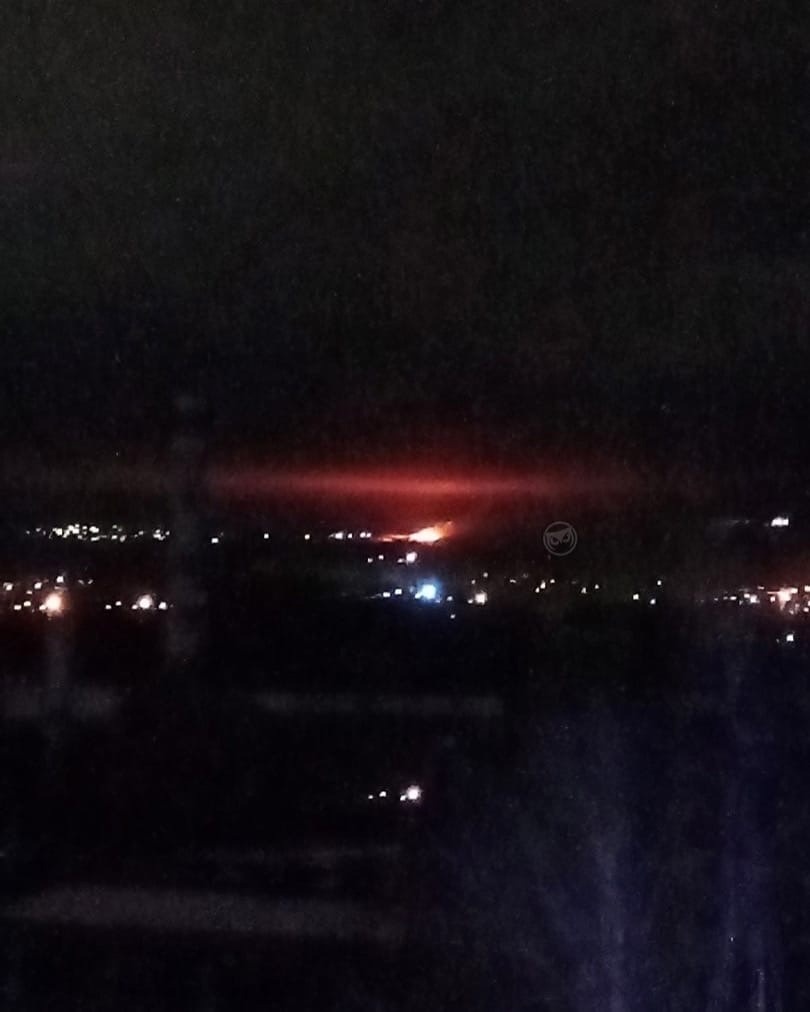 В МЧС ответили, что за огонь увидели пензенцы в районе Воскресеновки