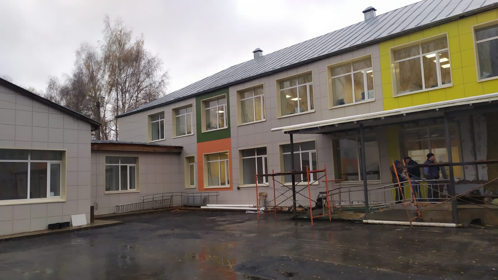 В Нижнем Ломове ремонт местной школы-интерната близится к завершению