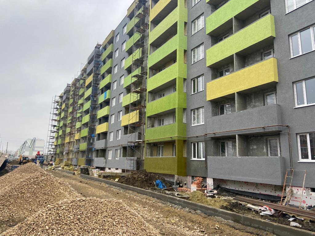 В пензенской Заре продолжается строительство домов для расселения ветхого жилищного фонда