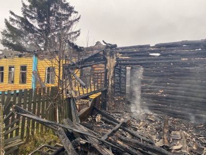 В Пензенской области утренний пожар унес жизнь 76-летнего мужчины