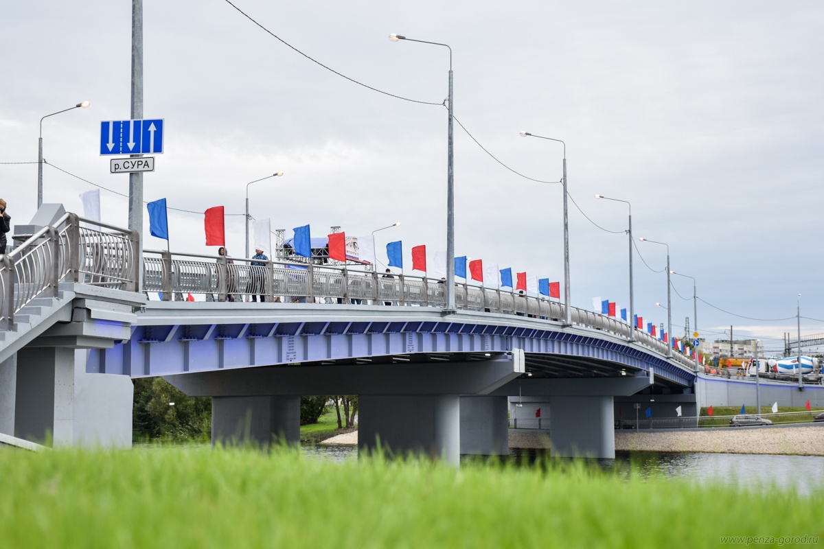 В Пензе Бакунинский мост планируют закрыть для автомобилей на полтора-два года