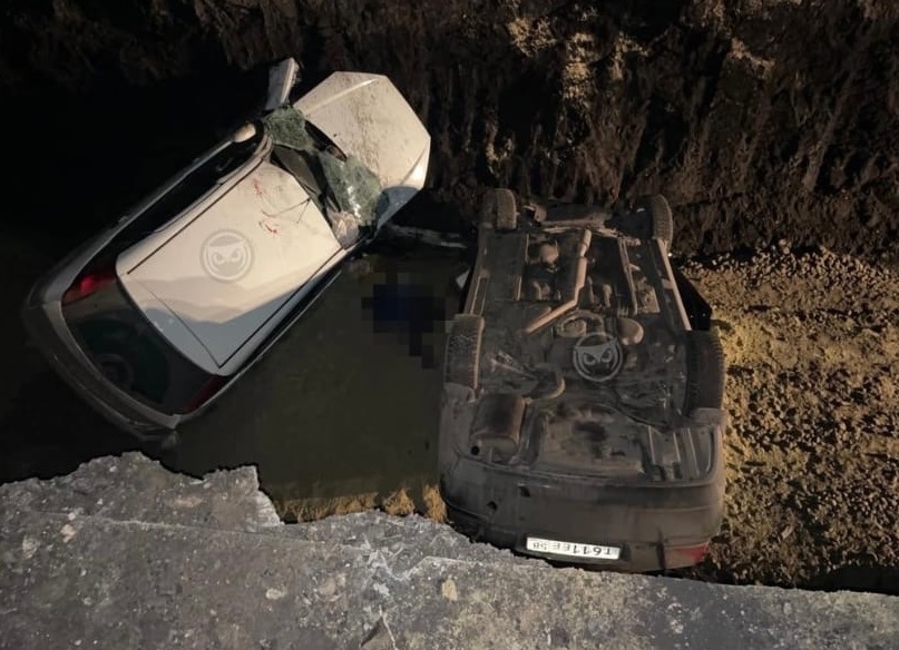 В Пензенской области на трассе несколько машин слетело в обрыв