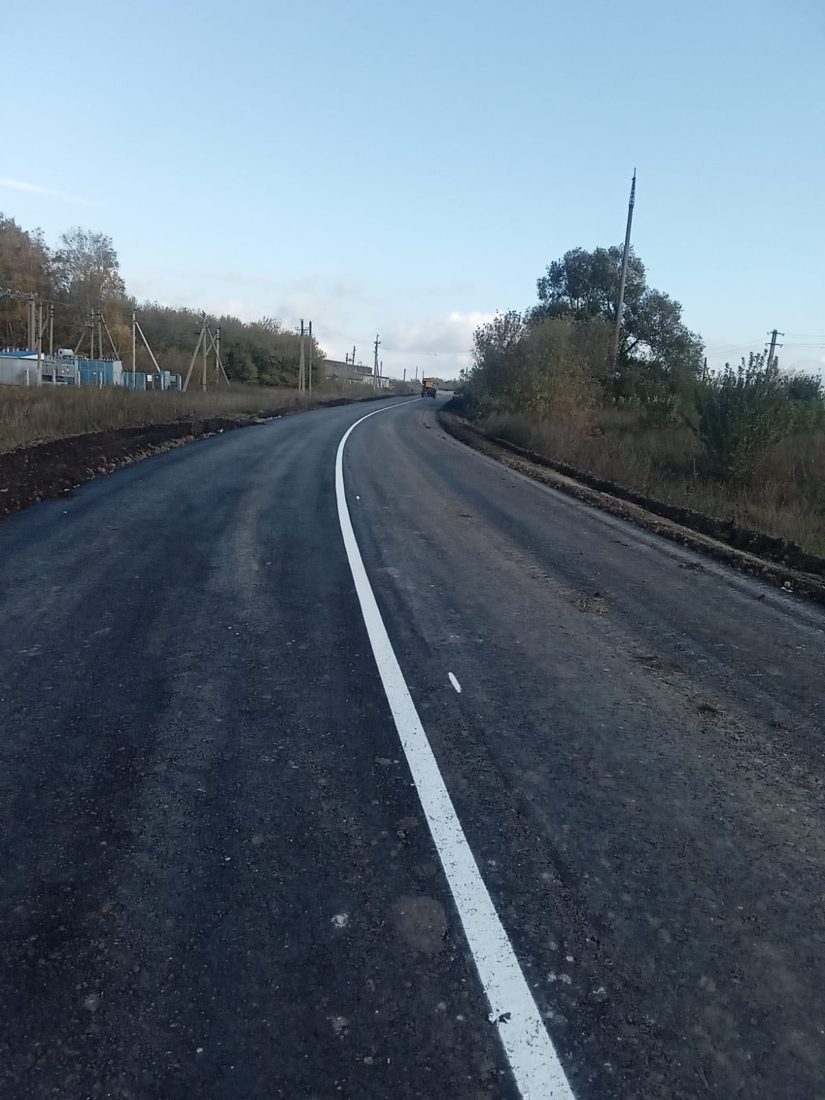 В Башмаковском районе построили новую дорогу