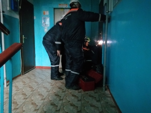 В Пензе спасатели пришли на выручку женщине нуждавшейся в помощи медиков