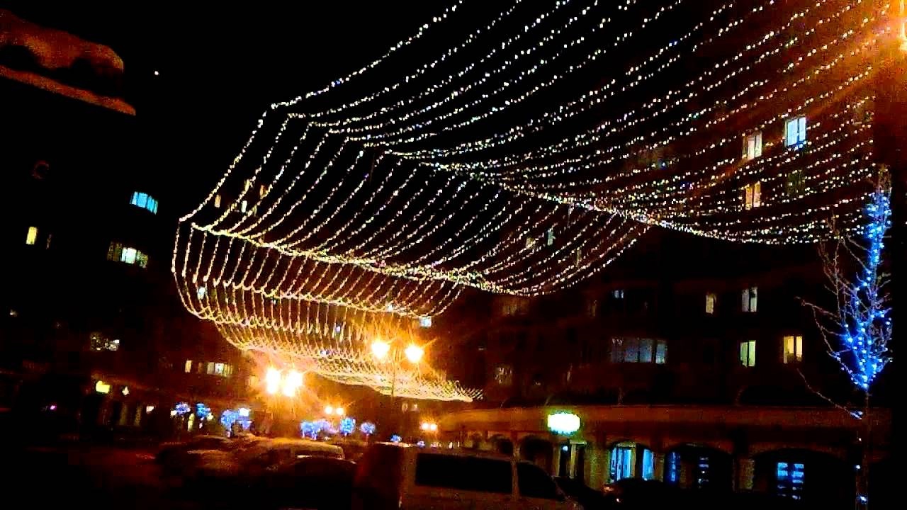 Пензенцы пожаловались на нерабочую гирлянду в центре города