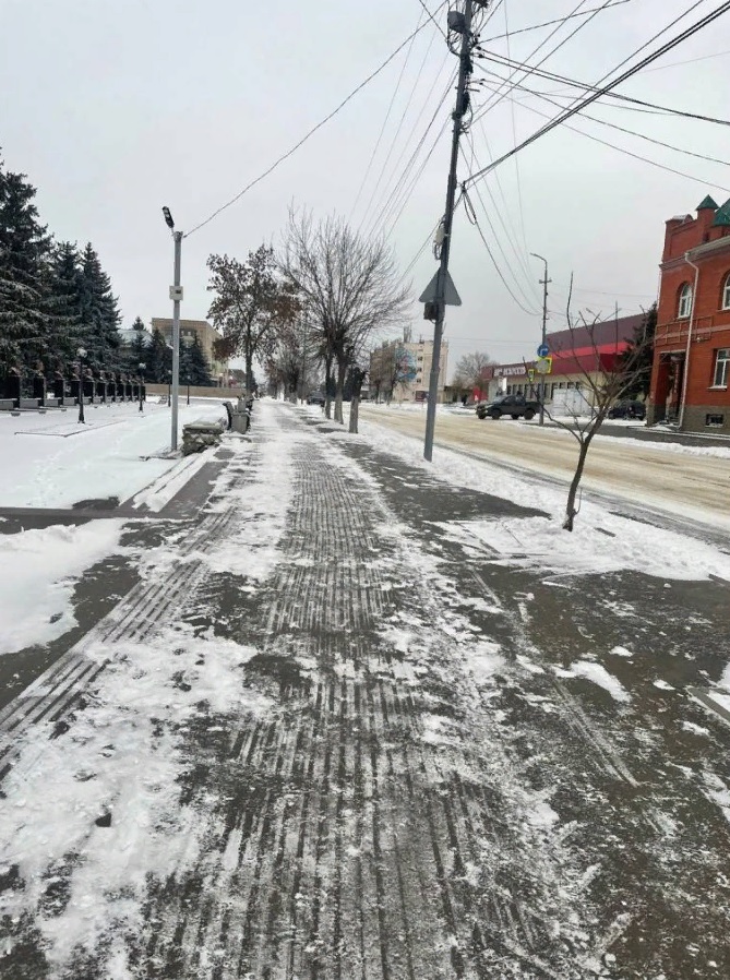 В Сердобске над расчисткой дорог работают ежедневно