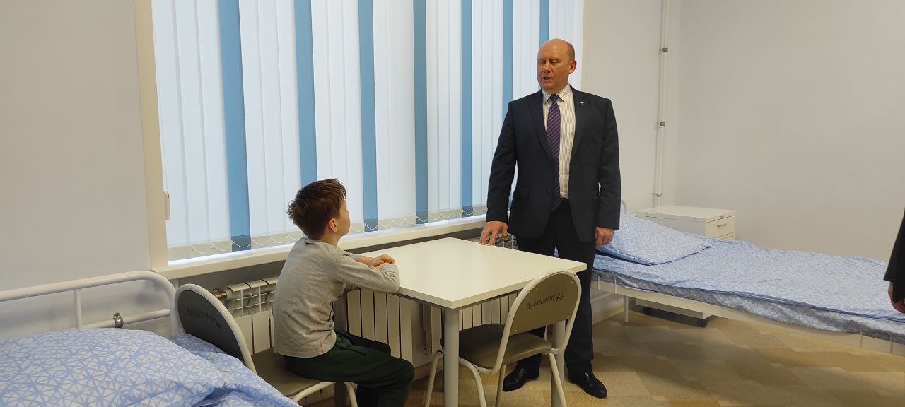 В Мокшанском районе после ремонта открылось детское отделение местной больницы