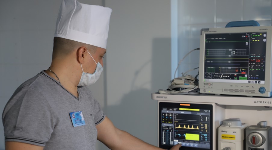 В пензенскую детскую больницу поступили 3 современных наркозно-дыхательных аппарата