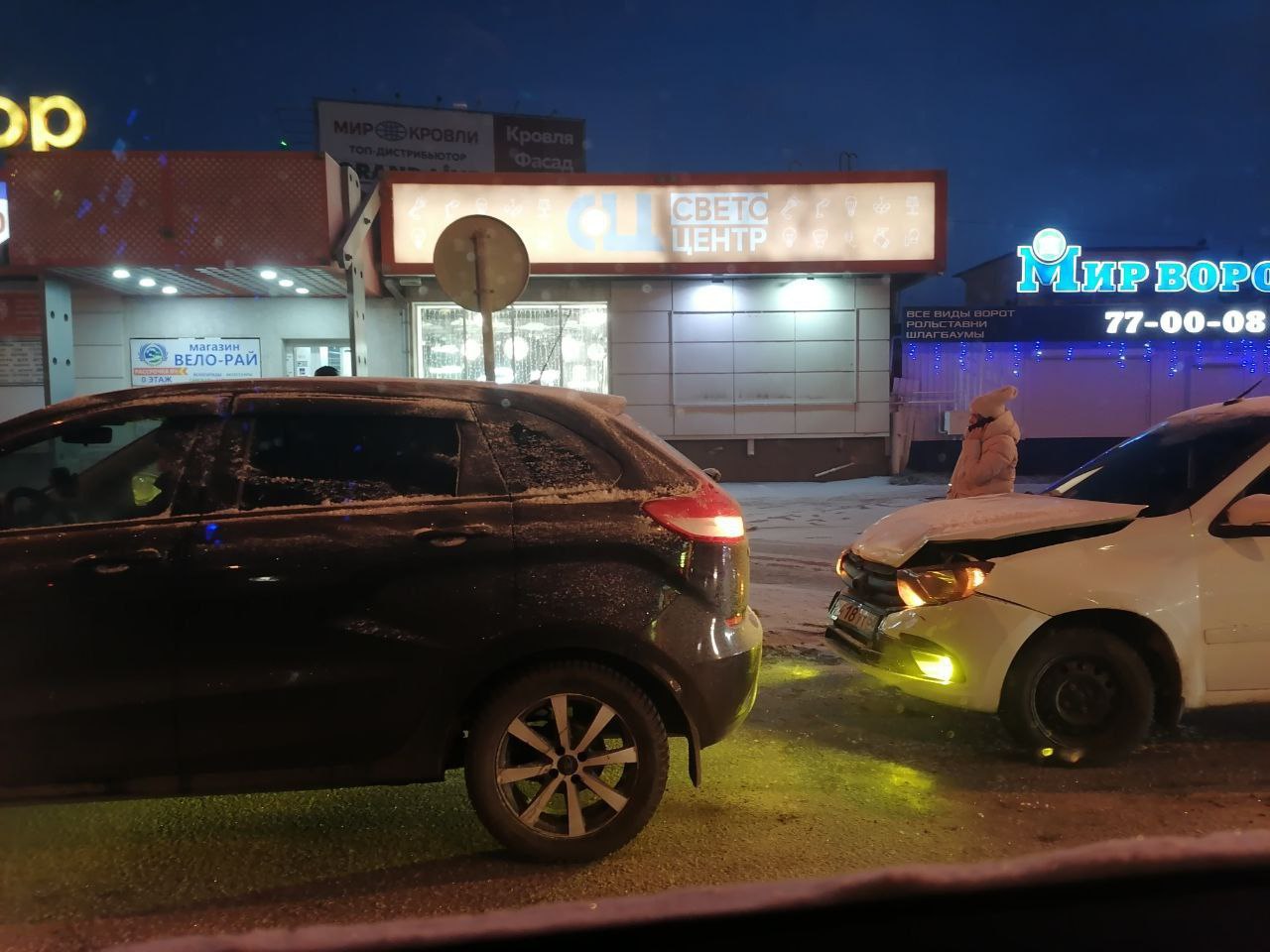 Жители ГПЗ и Ахун в Пензе попали в пробку из-за аварии