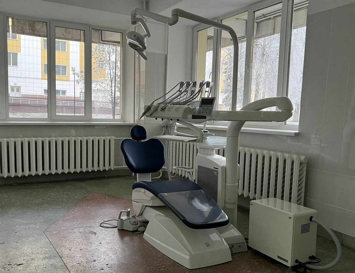 В больницу имени Бурденко поступила новая современная стоматологическая установка