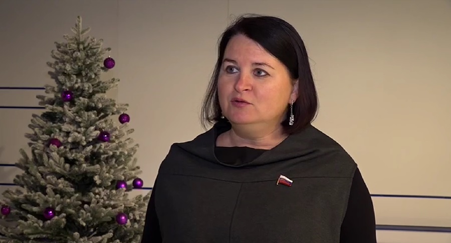 Ольга Чистякова поздравила пензенцев с Новым годом