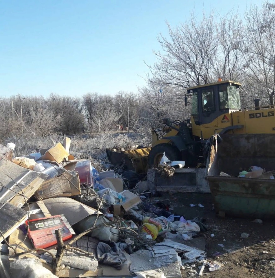 В Сердобске ликвидируют несанкционированные свалки