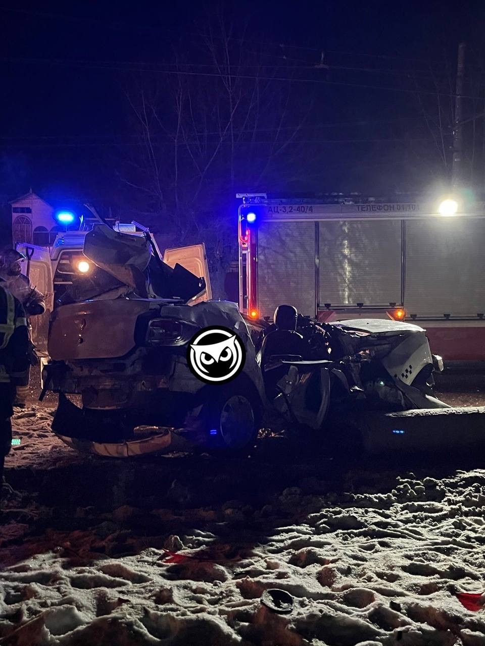 «Такси в столб»: пензенцы сообщили о смертельном ДТП на Аустрина