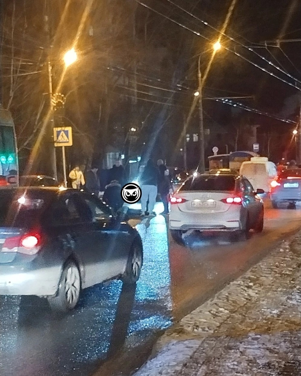 В Пензе на Чкалова автомобилист сбил человека на пешеходном переходе
