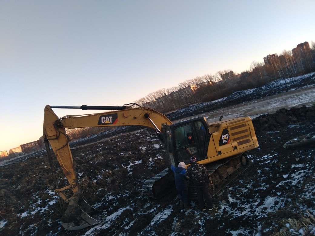 Стало известно, как в Пензе продвигаются работы по расчистке пруда у шестой больницы