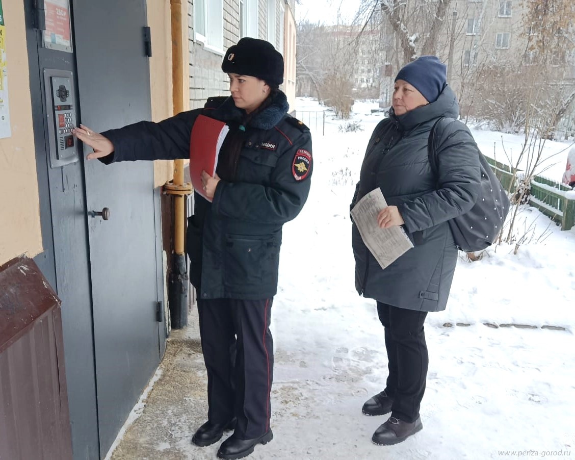 В Пензе прошёл рейд по неблагополучным семьям