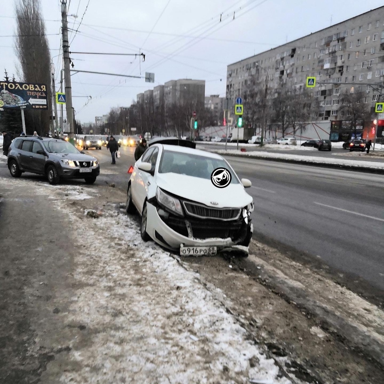 На проспекте Строителей в Пензе разбились три иномарки
