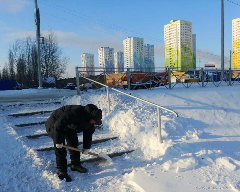 В Пензе продолжаются работы по благоустройству