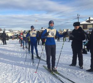 В Пензе прошли соревнования по лыжным гонкам среди сотрудников правоохранительных органов