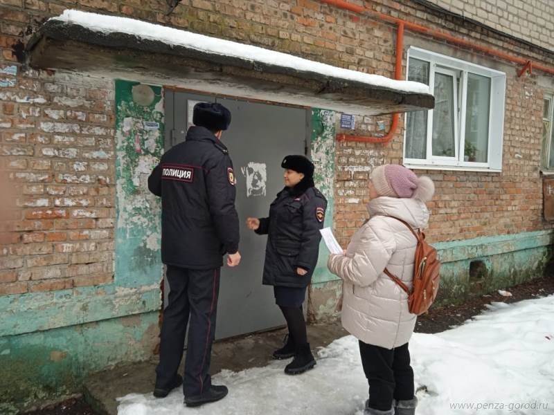 В Пензе посетили семьи «группы риска»