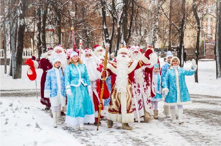 В Пензе 3 января пройдет шествие Дедов Морозов