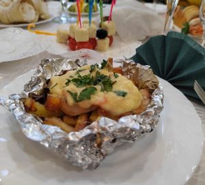 Готовим жареную картошечку, которую можно подавать даже к празднику