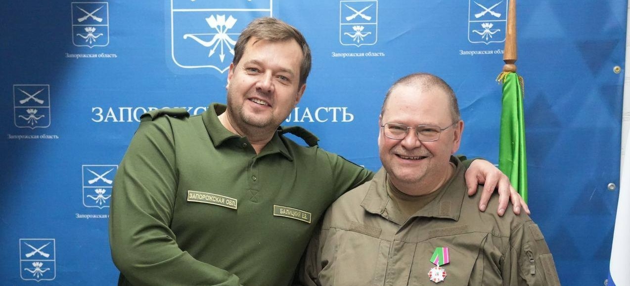 Олегу Мельниченко вручили Орден «За заслуги перед Запорожской областью»