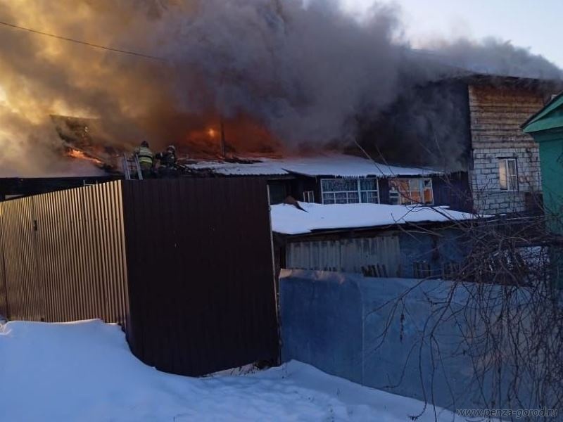 В Пензе мэрия поможет погорельцам с улицы Хользунова