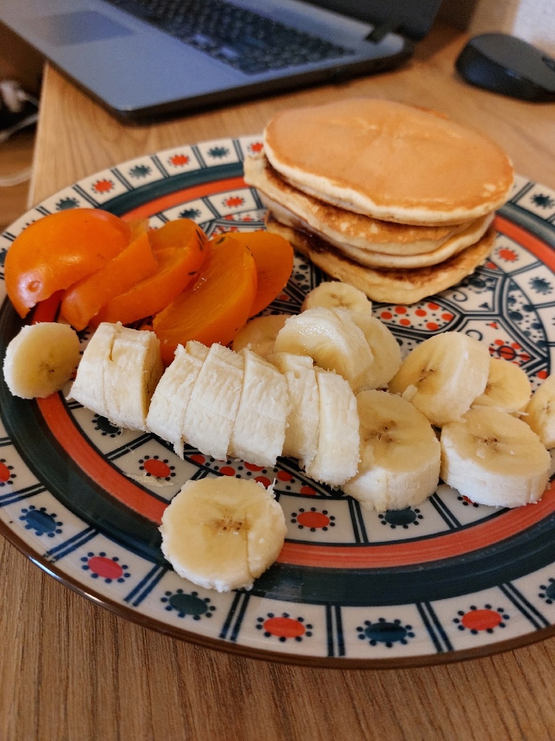 Готовим диетические панкейки на завтрак
