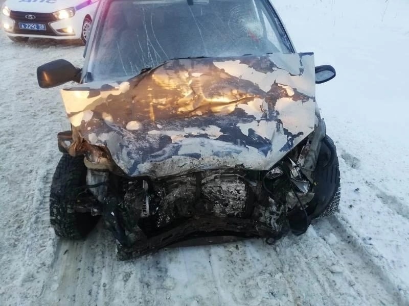 Все пять человек доставлены в больницу с трассы в Мокшанском районе