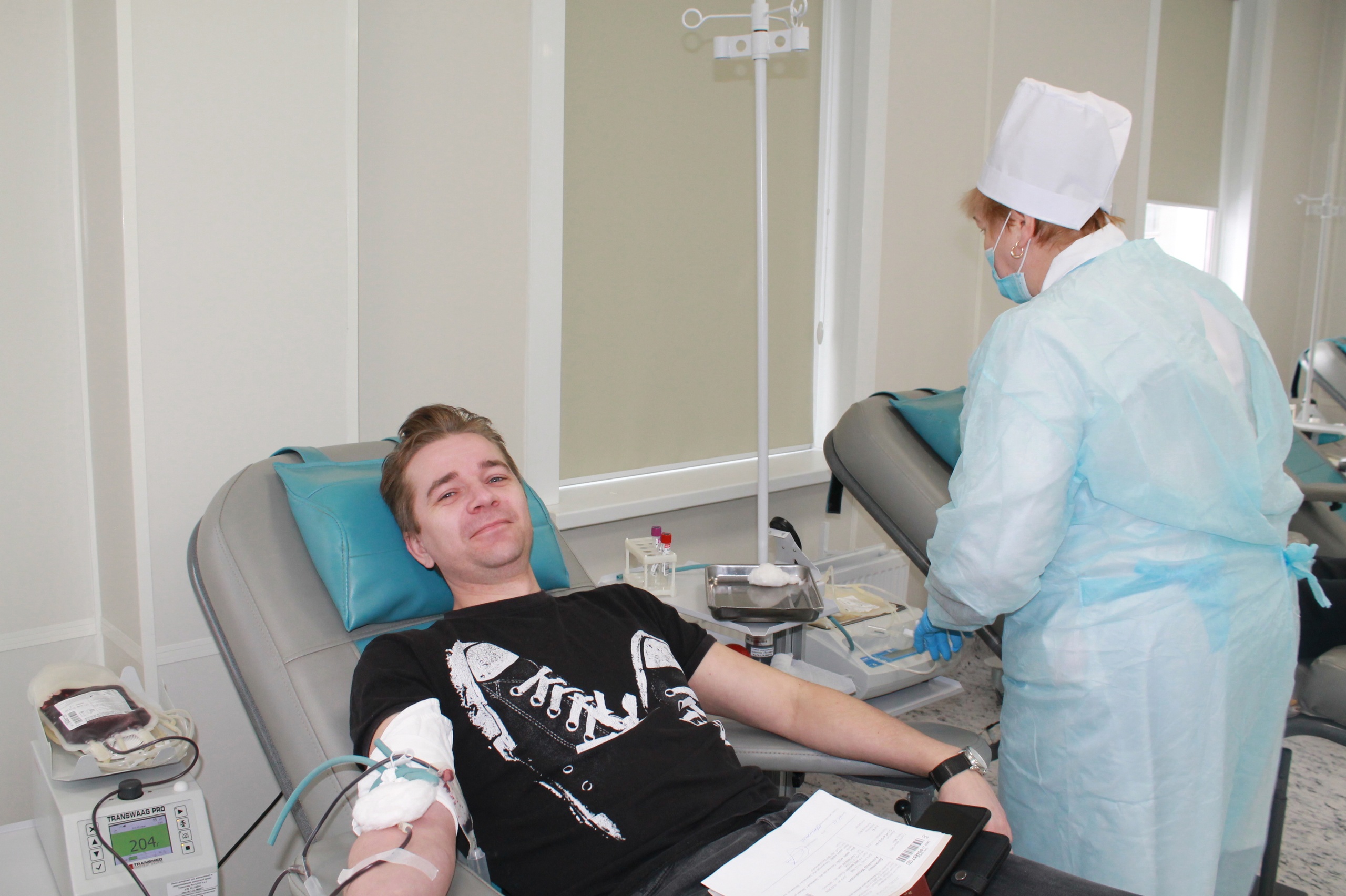 В Пензе в канун Дня защитника Отечества заготовили 40 литров крови