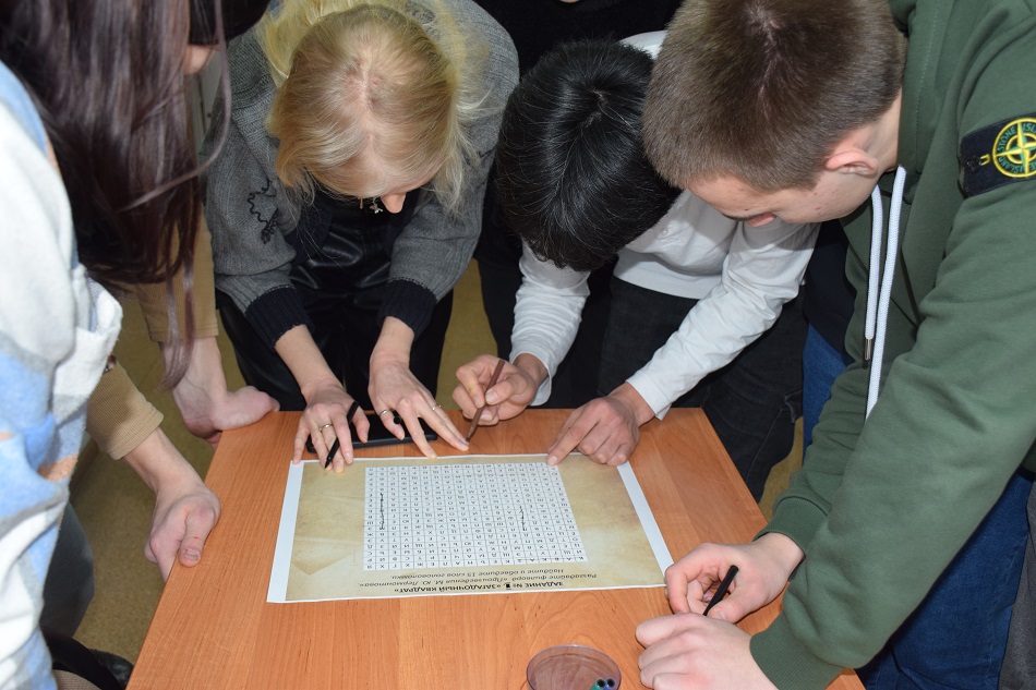 В Пензе для учащихся прошел квест «Лермонтов: герой вне времени»