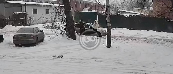 Момент ДТП со сбитым пешеходом в Пензе попал на видео