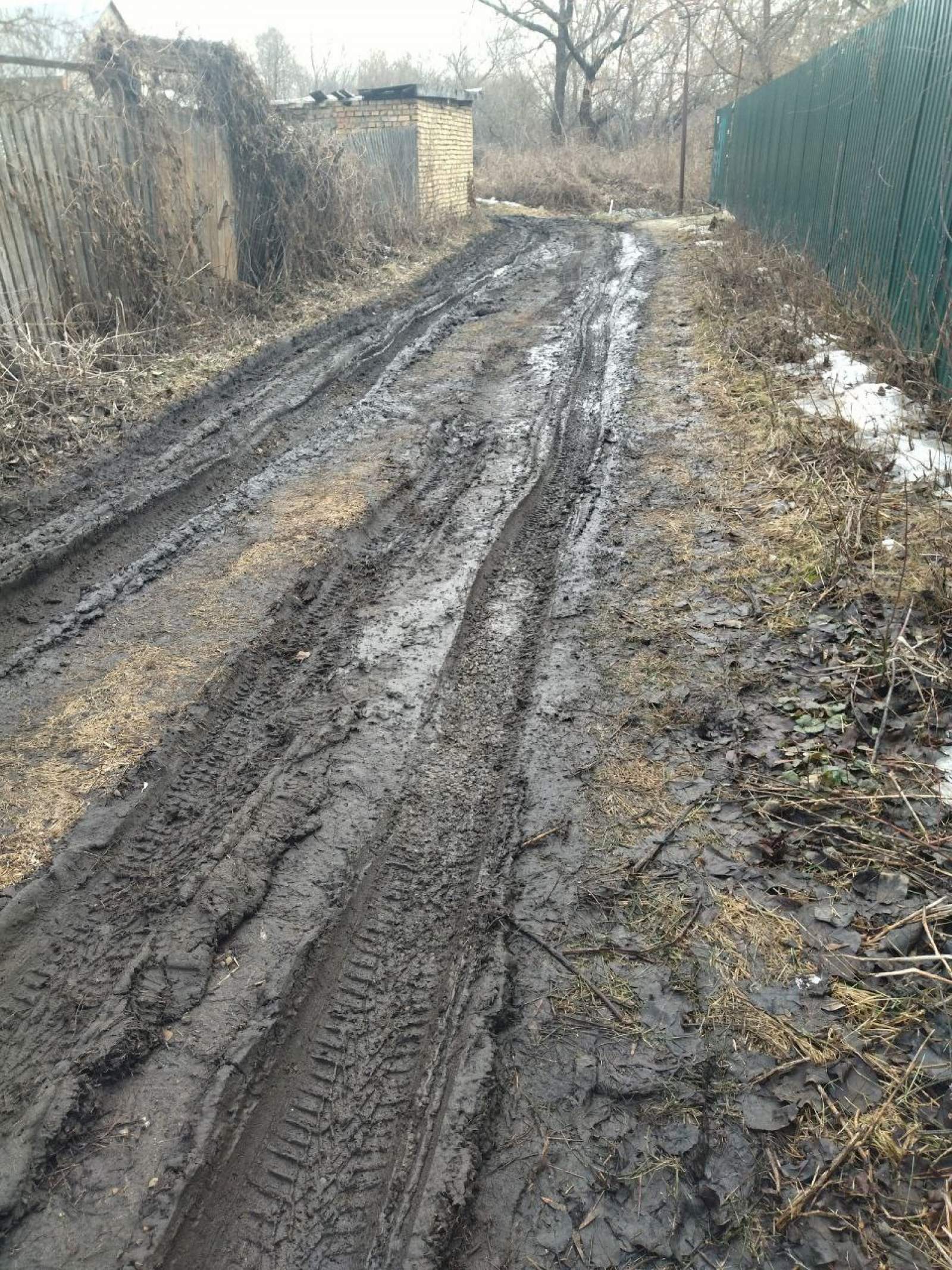 Пензенцы пожаловались на плохую дорогу в Бригадном тупике
