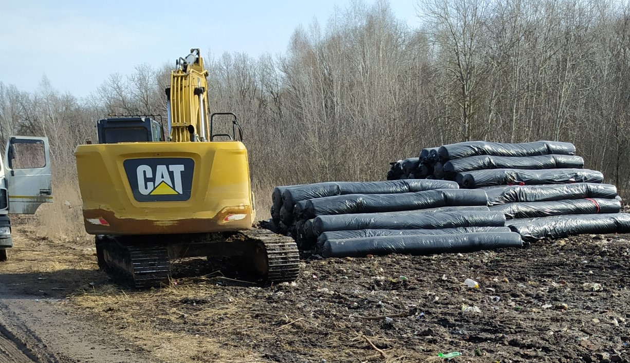 В Сердобске проверили, как проходят работы по ликвидации свалки