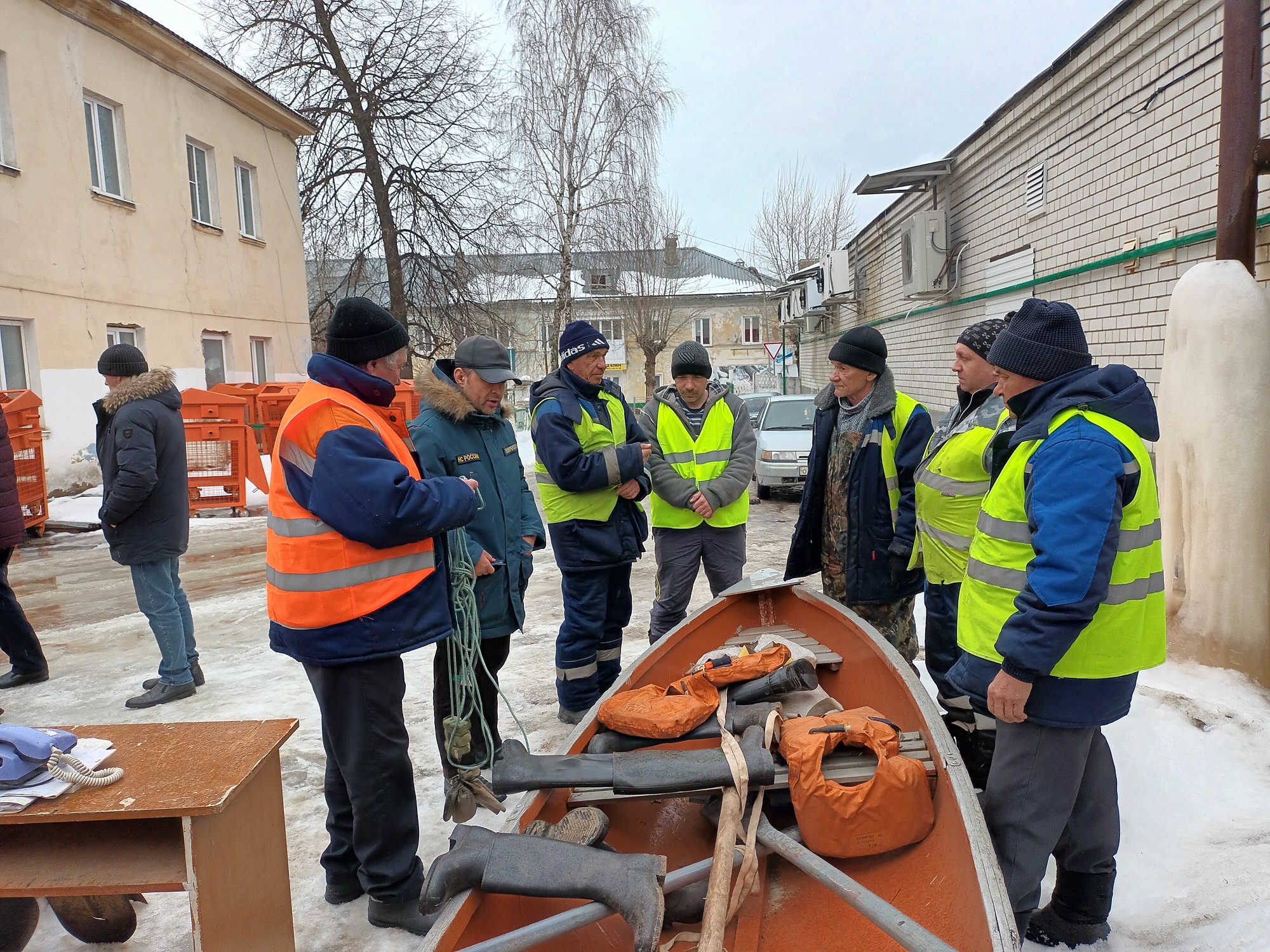 В Кузнецке проверили готовность постов наблюдения к весеннему паводку