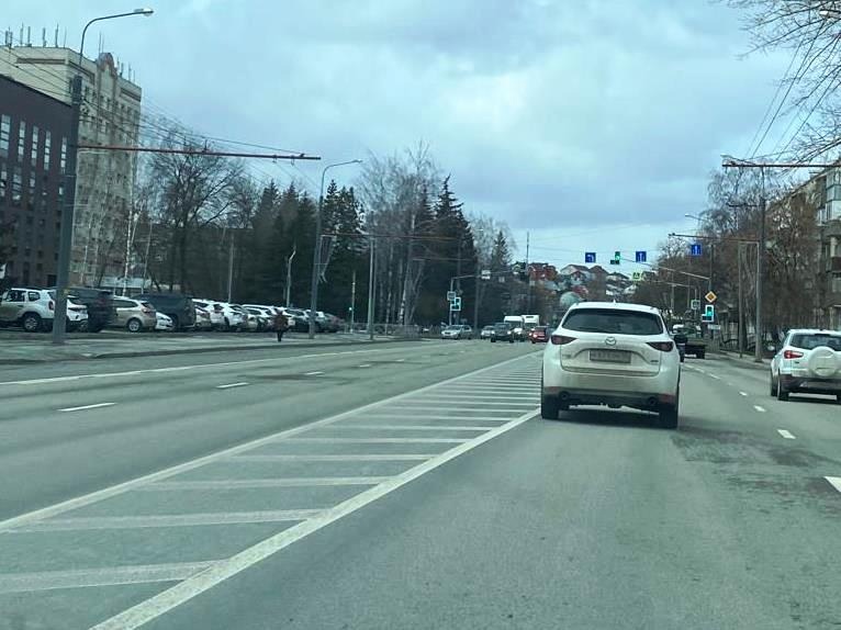 В Пензе дорожную разметку преимущественно будут наносить термопластиком