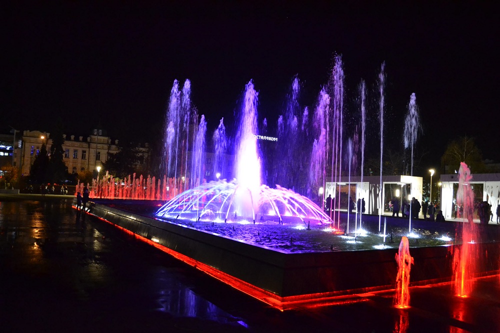 В Пензе приступили к наладке работы главного фонтана