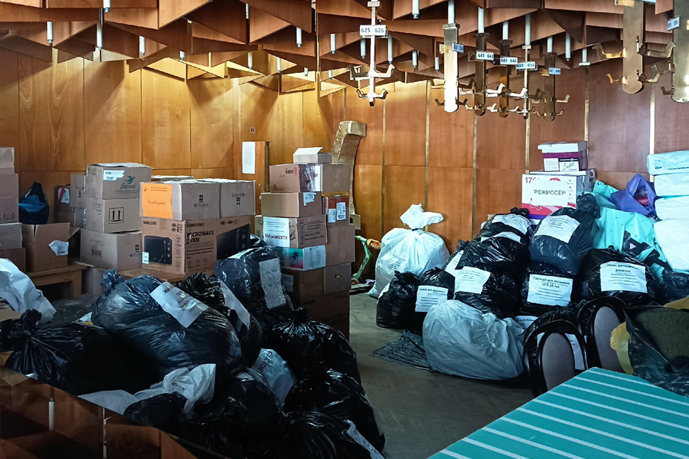 Пензенцы отправили в зону СВО еще один груз с теплыми вещами и продуктами